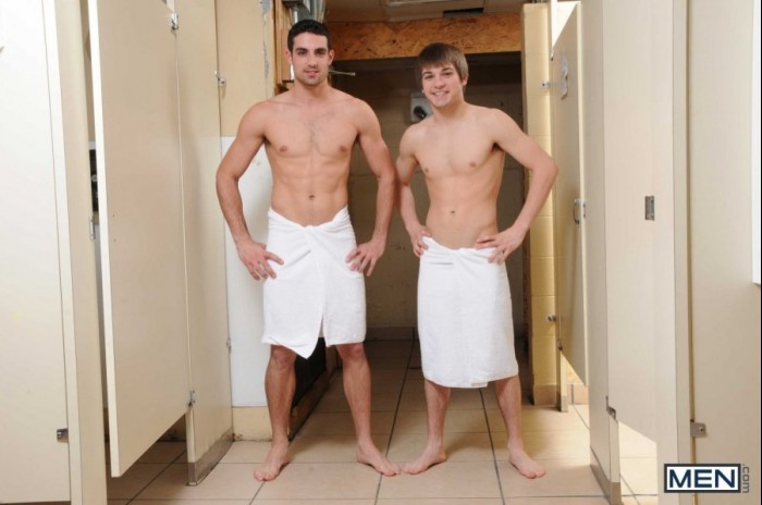Transando no banheiro - Jack King, Johnny Rapid e  - Foto 3