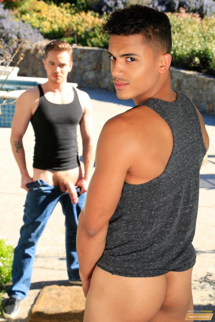 Sexo gay com Lucas Knight e Max King - Foto 39