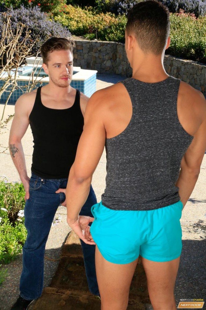 Sexo gay com Lucas Knight e Max King - Foto 41