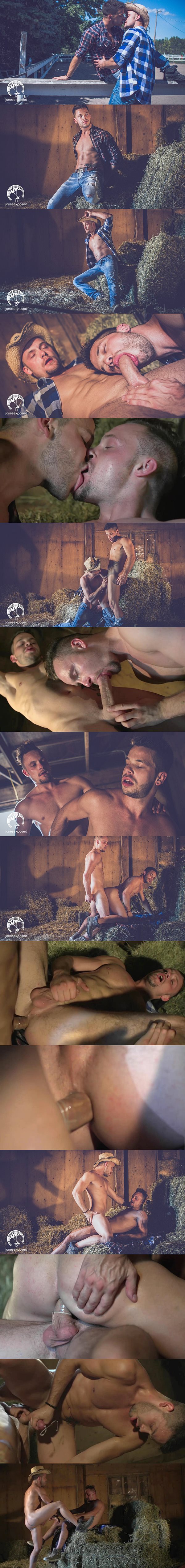 Fazendo sexo gay com o cowboy - Foto 1