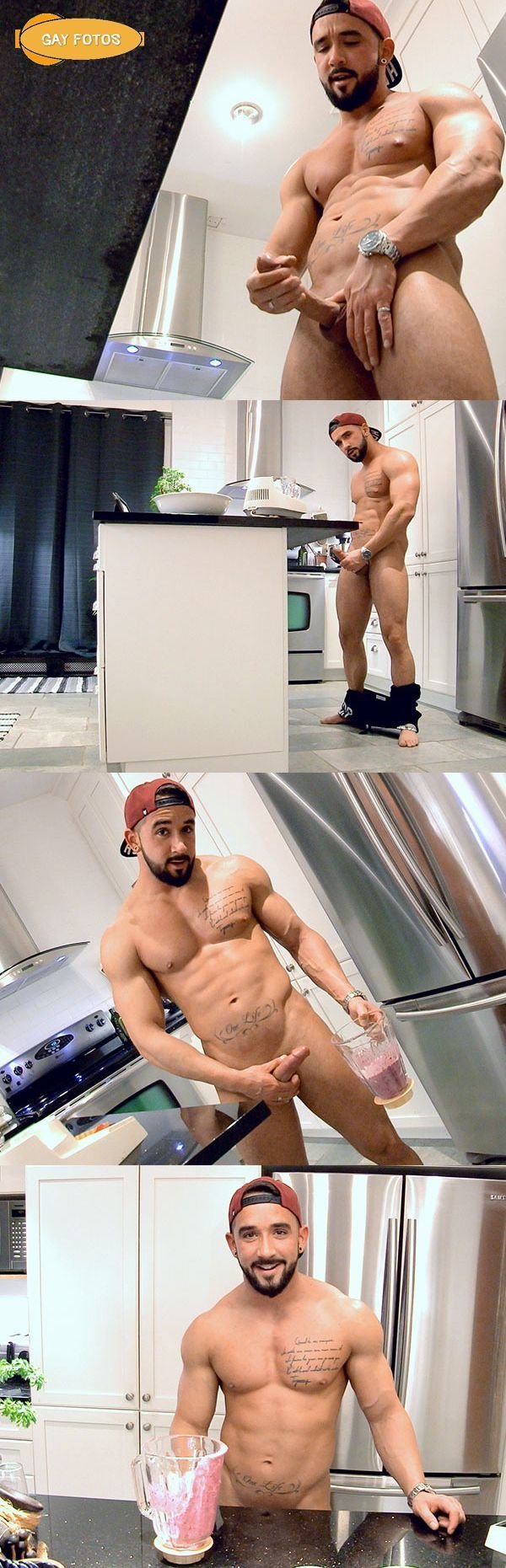 Fazendo uma batida com a propria porra com Zack Lemec - Foto 3